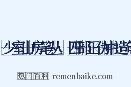 少室山房笔丛·四部正伪中造句是什么意思的图片